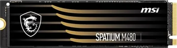 MSI Spatium M480 1TB, M.2 2280 / M-Key / PCIe 4.0 x4