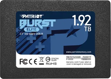 Patriot Burst Elite 1.92TB, 2.5" / SATA 6Gb/s