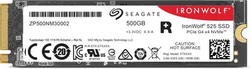 Seagate IronWolf 525 - 0.7DWPD NAS SSD +Rescue 500GB, M.2 2280 / M-Key / PCIe 4.0 x4