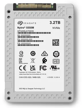 Seagate Nytro 5050 - 3DWPD 5550M Mixed Workloads 3.2TB, 2.5" / U.2 / PCIe 4.0 x4