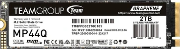 TeamGroup MP44Q 2TB, M.2 2280 / M-Key / PCIe 4.0 x4, с радиатором