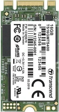 Transcend MTS400 SSD 16GB, M.2 2242 / B-M-Key / SATA 6Gb/s