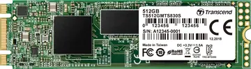 Transcend MTS830S SSD 512GB, M.2 2280 / B-M-Key / SATA 6Gb/s