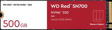 Western Digital Red SN700 NVMe NAS SSD - 1DWPD 500GB, M.2 2280 / M-Key / PCIe 3.0 x4