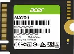 Acer MA200 SSD 512GB, M.2 2230 / M-Key / PCIe 4.0 x4
