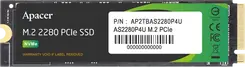 Apacer AS2280P4U 512GB, M.2 2280 / M-Key / PCIe 3.0 x4