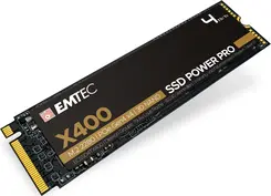 Emtec X400 SSD Power Pro 1TB, M.2 2280 / M-Key / PCIe 4.0 x4