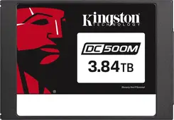 Kingston DC500M Data Center Series Mixed-Use SSD - 1.3DWPD 3.84TB, SED, 2.5" / SATA 6Gb/s