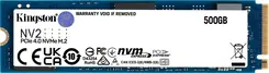Kingston NV2 NVMe PCIe 4.0 SSD 500GB, M.2 2280 / M-Key / PCIe 4.0 x4