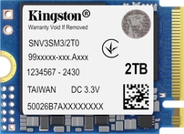 Kingston NV3 NVMe PCIe 4.0 SSD 2TB, M.2 2230 / M-Key / PCIe 4.0 x4