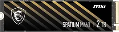 MSI Spatium M460 2TB, M.2 2280 / M-Key / PCIe 4.0 x4