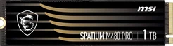 MSI Spatium M480 Pro 1TB, M.2 2280 / M-Key / PCIe 4.0 x4