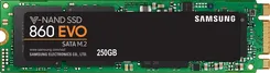 Samsung SSD 860 EVO 250GB, M.2 2280 / B-M-Key / SATA 6Gb/s
