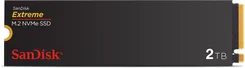 SanDisk Extreme M.2 NVMe SSD 2TB, M.2 2280 / M-Key / PCIe 4.0 x4