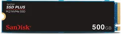 SanDisk PLUS SSD 500GB, M.2 2280 / M-Key / PCIe 3.0 x4