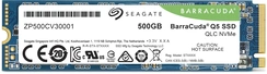 Seagate BarraCuda Q5 SSD +Rescue 500GB, M.2 2280 / M-Key / PCIe 3.0 x4