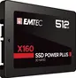 Emtec X160 SSD Power Plus 512GB, 2.5" / SATA 6Gb/s, bulk