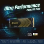 Transcend MTE255S SSD 2TB, M.2 2280 / M-Key / PCIe 4.0 x4, с радиатором