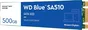 Western Digital WD Blue SA510 SSD 500GB, M.2 2280 / B-M-Key / SATA 6Gb/s