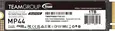 TeamGroup MP44 1TB, M.2 2280 / M-Key / PCIe 4.0 x4, с радиатором