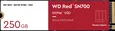 Western Digital Red SN700 NVMe NAS SSD - 1DWPD 250GB, M.2 2280 / M...