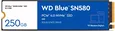 Western Digital WD Blue SN580 NVMe SSD 250GB, M.2 2280 / M-Key / P...