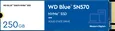 Western Digital WD Blue SN570 NVMe SSD 250GB, M.2 2280 / M-Key / P...