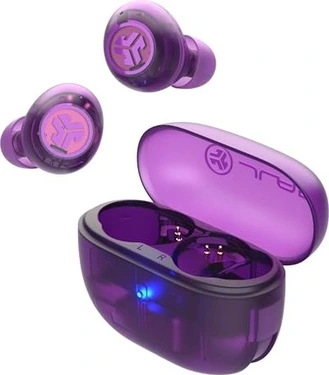 JLab Go Pop ANC transparent purple