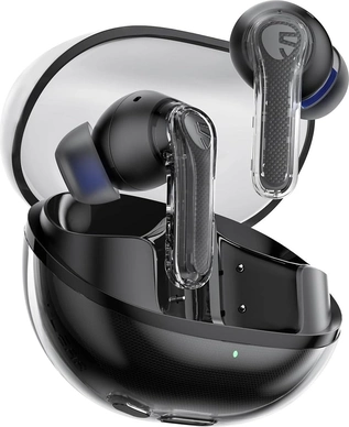 SoundPeats clear black