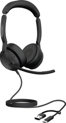 Jabra Evolve2 50 stereo USB-C/A MS without Bluetooth