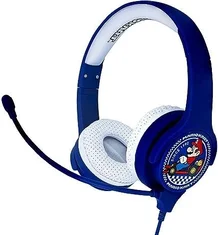 OTL Mario Kart Blue Interactive Kids Study headphones