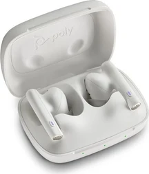 Poly Voyager Free 60 UC, USB-A, Teams, white sand