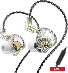 TRN MT1 clear without microphone