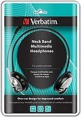 Verbatim multimedia headphone with neck band