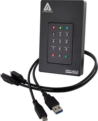 Apricorn Aegis Fortress L3, 4TB, USB 3.0 Micro-B