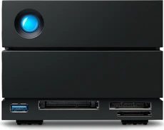 LaCie 2big Dock 2022, 28TB, +Rescue, USB-C 3.0/Thunderbolt 3 / USB-C 3.1