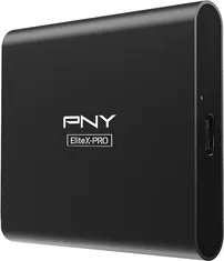 PNY EliteX-PRO Portable SSD, 500GB, USB-C 3.2