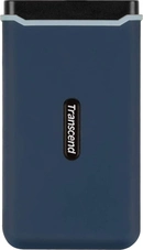 Transcend ESD370C Portable SSD, Navy Blue, 500GB, USB-C 3.1