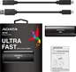 ADATA SE760, Black, 512GB, USB-C 3.1