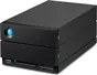 LaCie 2big Dock 2022 +Rescue, 36TB, USB-C 3.0/Thunderbolt 3 / USB-C 3.1 mit DisplayPort 1.4