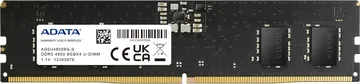 ADATA DIMM 8GB, DDR5-4800, CL40-40-40-77, on-die ECC