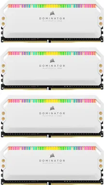 Corsair Dominator Platinum RGB White DIMM Kit 32GB, DDR4-3600, CL18-19-19-39