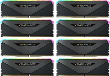 Corsair Vengeance RGB RT Gunmetal DIMM Kit 256GB, DDR4-3600, CL18-22-22-42