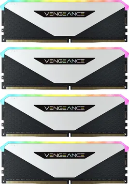 Corsair Vengeance RGB RT White DIMM Kit 32GB, DDR4-3600, CL18-22-22-42