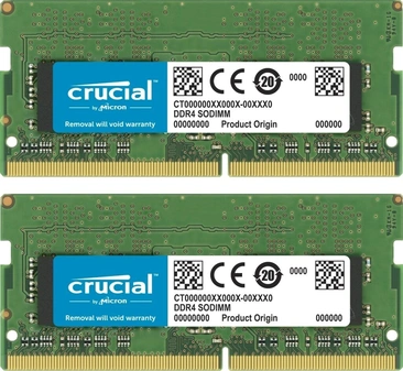 Crucial SO-DIMM Kit 16GB, DDR4-2666, CL19-19-19