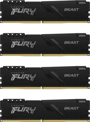 Kingston FURY Beast DIMM Kit 32GB, DDR4-2666, CL16-18-18