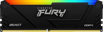 Kingston FURY Beast RGB DIMM 8GB, DDR4-2666, CL16-18-18
