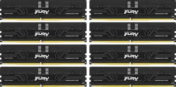 Kingston FURY Renegade Pro RDIMM Kit 128GB, DDR5-6800, CL34-44-44, reg ECC, on-die ECC