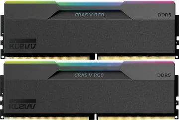 Klevv Cras V RGB DIMM Kit 32GB, DDR5-7600, CL36-46-46-86, on-die ECC