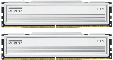 Klevv Fit V Ceramic White DIMM Kit 32GB, DDR5-5600, CL30-36-36-88
